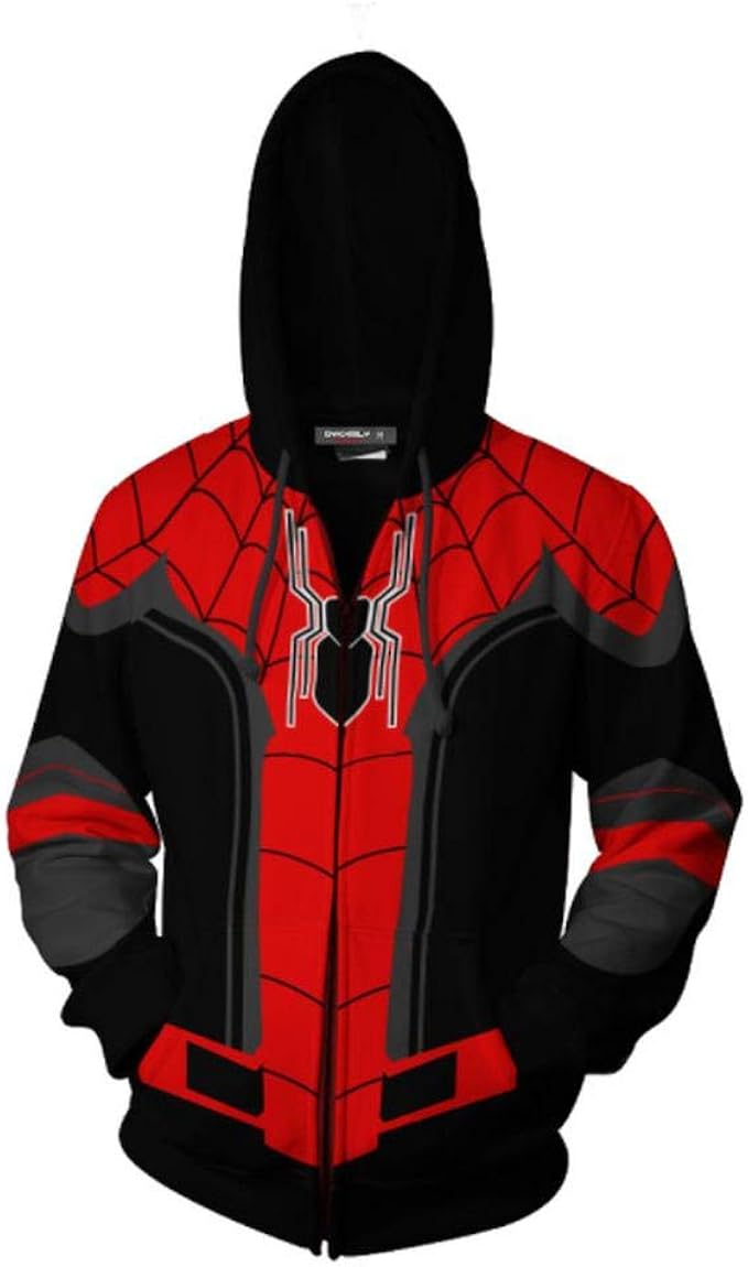 Sudadera para Hombre Marvel Movies SpiderMan Hoodie Anime Sweatshirt SpidermanL Amazon.es Sudadera para Hombre Marvel Movies SpiderMan Hoodie Anime Sweatshirt SpidermanL Amazon.es