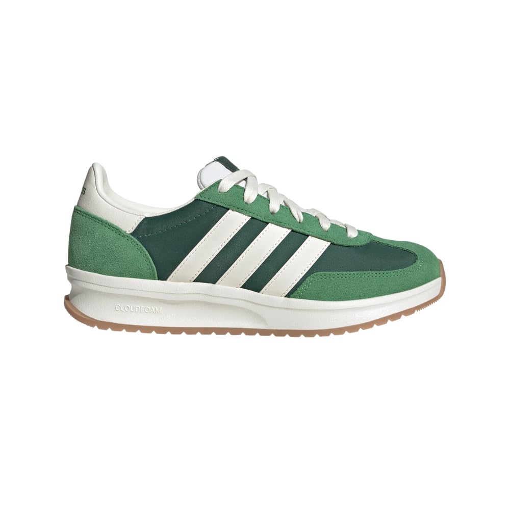 adidas Women's Run 72 Sneaker, Collegiate Green/Off