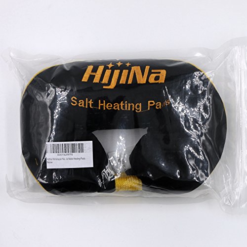 HijiNa Himalayan Natural Microwaveable Neck Heating Pads, Rock Salt and Rice