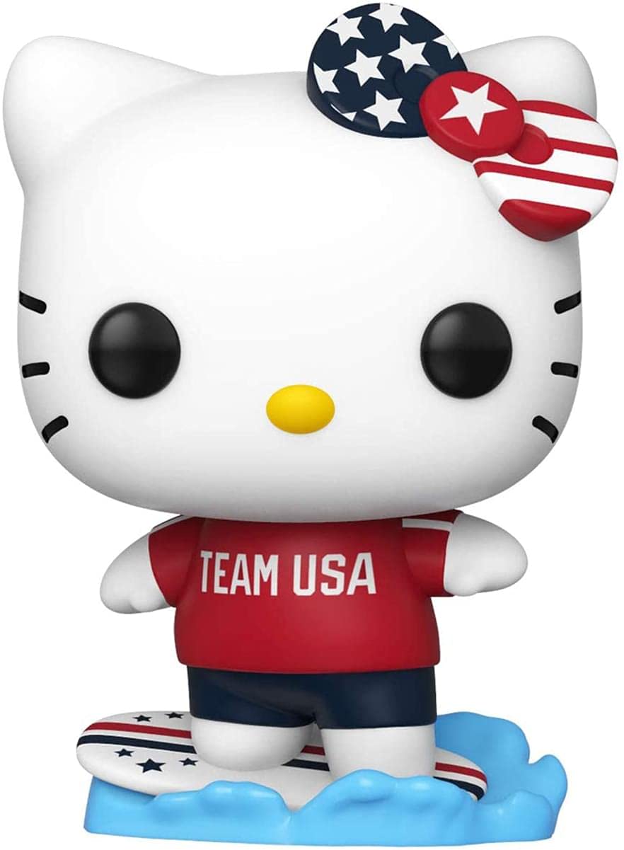 Funko SANRIO: Hello Kitty Sports Team USA - Surfing Hello Kitty