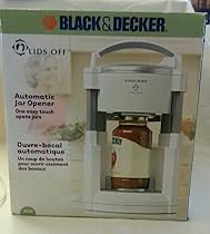 Black & Decker JW200 Lids Off Jar Opener, White
