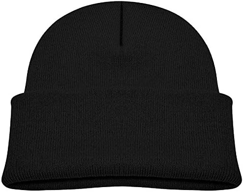 Uanwuquha Dog On Leash Cartoon 1 Top Level Unisex Beanie Hat For Cute Baby Boy/Girl Soft Toddler Infant Cap