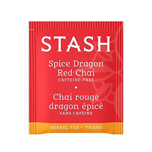 image for Stash Tea Spice Dragon Red Chai Herbal Tea 100 Count Box of Tea Bags i