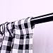 LGHSPOM Buffalo Plaid Curtains Black and White Curtains Buffalo Check Curtains Buffalo Plaid Decor for Christmas, Thanksgiving Farmhouse Curtains for Living Room, 53x84inch Pack of 2