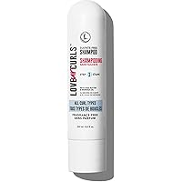 Love Ur Curls - Fragrance Free Shampoo, Moisturizing and Scalp Cleanse for Curly, Wavy, or Kinky Coily Hair, Vegan and Silico