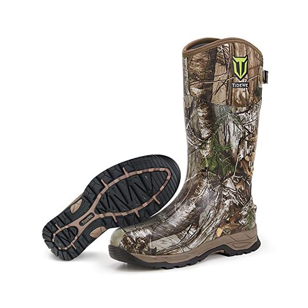 rubber hunting boot