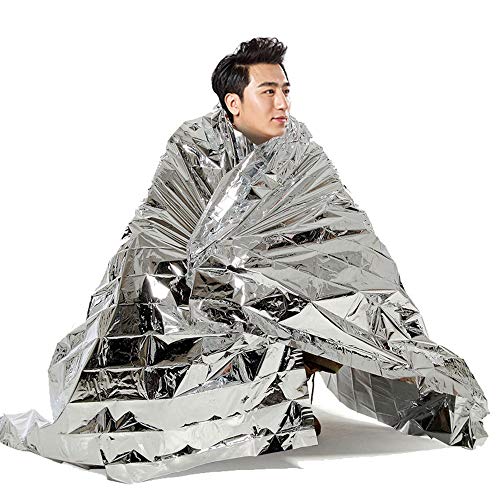 TcplynÂ  Lifesaving Blanket Emergency Blanket Outdoors Waterproof Throw Blanket Outdoor Product For Traveling, Camping, Hiking