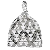 AMA(TM) Cute Toddler Kids Baby Boys Girls Warm Knit Knotted Hat Beanie Cap (Gray)