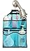 MISSLO Mesh Bathroom Shower Organizer with Rotatable Hanger (Blue)
