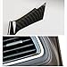 x xotic tech Carbon Fiber ABS Car Interior Front Side and Console Air Outlet Vent Frame Trim Cover Sticker for Honda 10th Gen Civic 2016 2017 2018 2019 2020 2021