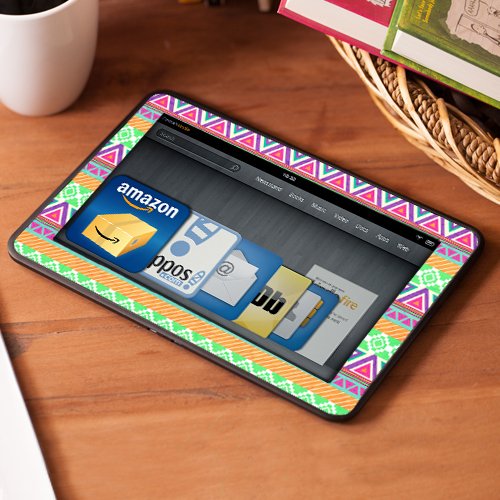 All New Kindle Fire HD Decal/Skin Kit, Tribe (will not fit prior generation HD or HDX models)