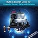 TOMLOV Smart WiFi Water Valve Gas Valve Wireless Water Gas Shut Off Controller Compatible with iOS/Android APP, Compatible with Alexa and Google Assistant