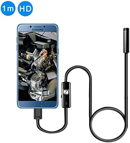Wireless Endoscope,FUJSU New Generation High Transmission Speed WIFI Magic Endoscope for Android and IOS Smartphone iPhone Samsung Tablet WIFI Borescope Inspection Camera 2.0 Waterproof,3.5M/11.5FT