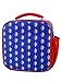 Captain Marvel Girls Boys Soft Insulated School Lunch Box (One Size, Blue/Red)