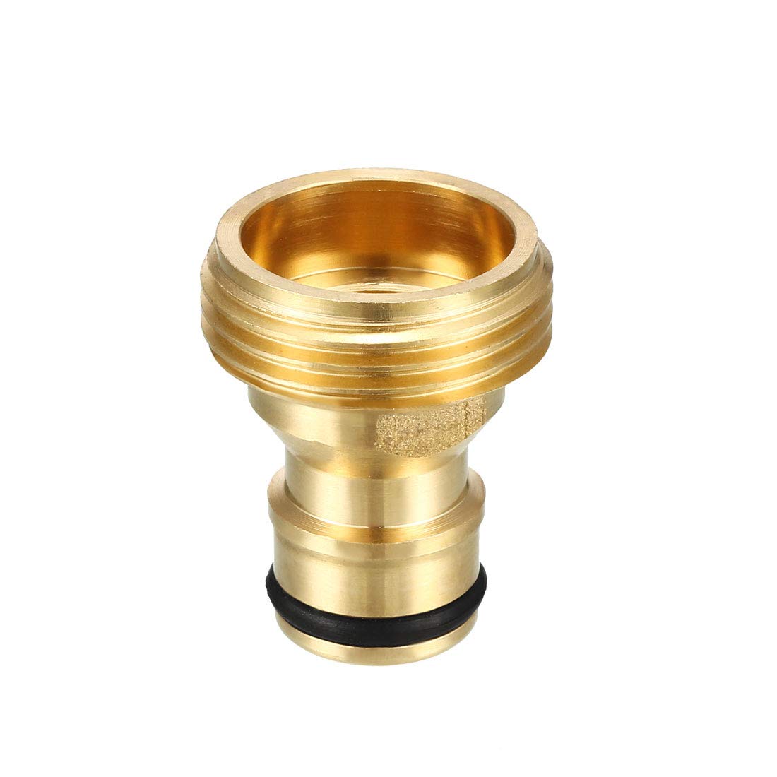 sourcing map Brass Garden Hose 3/4 PT Male Threaded Connector, Adapter
