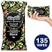 Ultra Compact Natural Wet Wipes - Alcohol Free to Body and Hand Cleaning Wipes - Great for Camping, Travel and Personal Hygiene - Carnaval Fragrance Cleansing Cloths (Pack of 9) primary