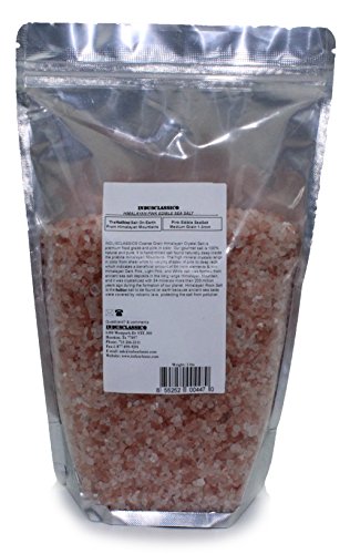 IndusClassic Authentic Pure Natural Halal Unprocessed Himalayan Edible Pink Cooking Salt --- 2 lbs Medium Coarse Grain 1…