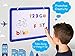 Kid’s Dry Erase Board and Magnet Set – 109 Piece Magnetic Letters, Numbers, and Symbols for Fun Educational Learning – Hanging Whiteboard for Home, Preschool, Kindergarten – by EduKids