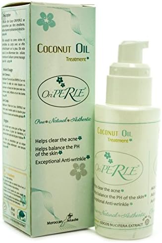 Coconut Oil Extra Virgin for Hair, Skin, and Body, Hair Softener & Moisturizer, 1.7 Oz (50 ml) by Oriperle