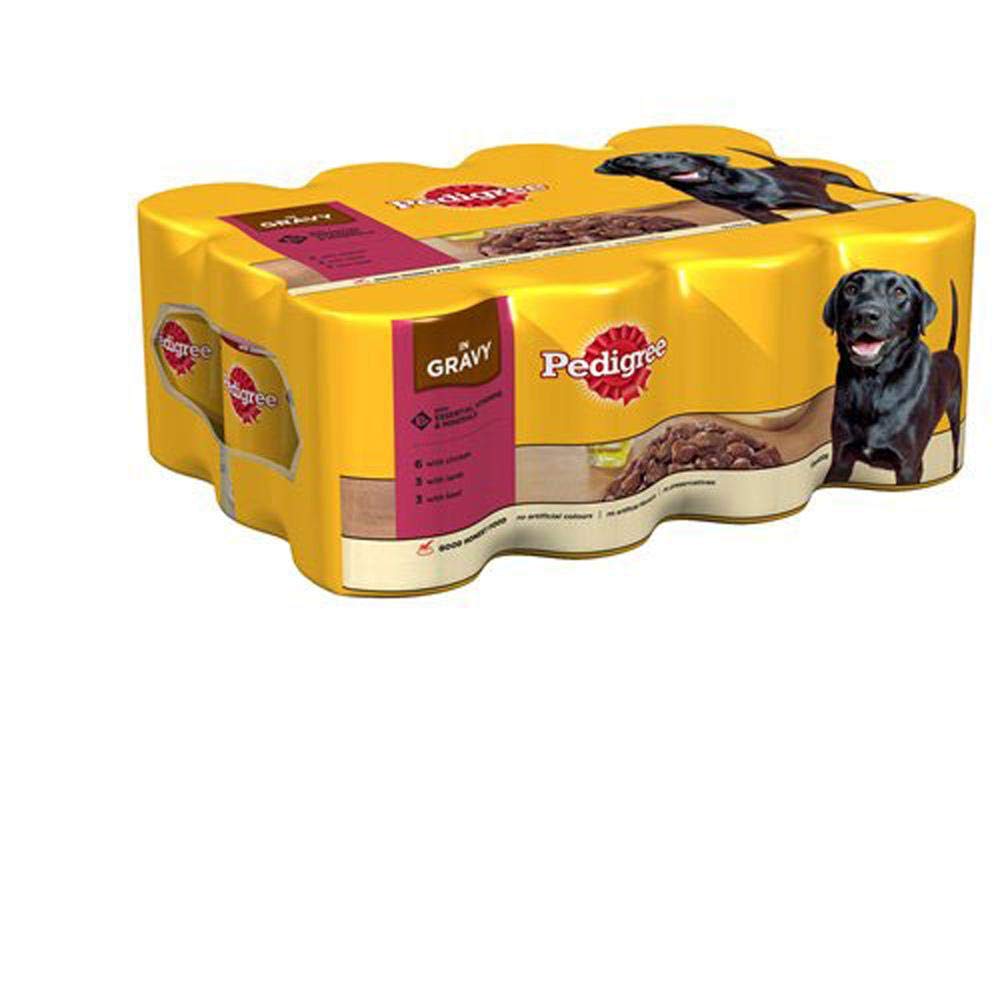 Pedigree Beef in Gravy can, 400g