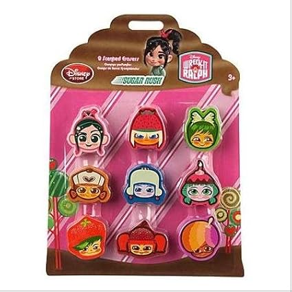 Amazon ディズニー Disney シュガーラッシュ セット 消しゴム ラルフ ペン 文具 文房具 並行輸入品 文房具 オフィス用品 文房具 オフィス用品