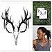 Tattify Animal Skull Temporary Tattoo - Proof of Life (Set of 2)