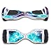 SKINOWN Self Balance Two Wheel Balance Board Hover Scooter Sticker Protective Skin Wrap Adhesive Vinyl Decal Cover Colorful Stars