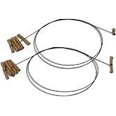 Cat Dancer Products 101 Interactive Cat Toy, Brown (Black, 2 Pack)