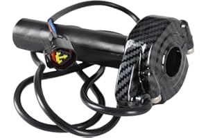 GENERIC Surron Throttle Handle Imitation Carbon Fiber Throttle Grips Quick Twister with Throttle Cable Throttle Kit for Electrice Dirt Bike Sur-Ron/Surron/Light Bee/Sur Ron S/Surron X / X160 / X260