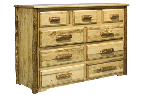 Montana Woodworks Glacier Country Collection 9-Drawer Dresser