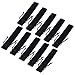 BCP 10pcs Velvet Drawstring Pen Pouch, Pen Bag/ Holder (Black Color)