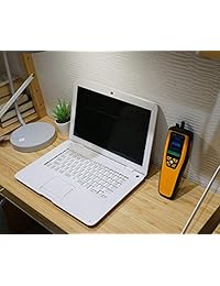 Temtop M2000C   Monitor de calidad de aire para PM2.5 PM10 partículas CO2 Temperatura Humedad Ajustable Audio Alarma Grabación Curva Fácil Calibración Pantalla Colorida