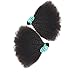 HmtAfro Brazilian Weave Bundles 9A++ Grade 300 Gram Natural Color Afro Kinky Curly (18'' 20'' 22'')