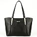 BOSTANTEN Women Leather Handbag Designer Tote Purse Shoulder Top-handle Bags Black