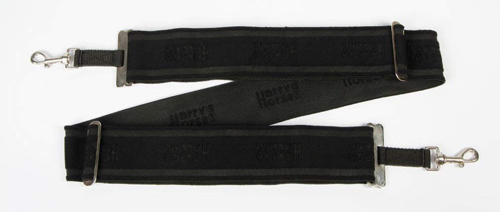 Harry's Horse lunging band elastic, black for training the back of the hand when riding or lunging.