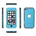 Waterproof Case for iPod 5 iPod 6,OWKEY Shock Snow Dust Dirty Proof Full-sealed Protective Case Built-in Touch Screen & Kickstand for Both Apple iPod Touch 5th & 6th.