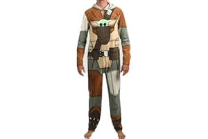 Bioworld Star Wars The Mandalorian Grogu Full Body Sleep Lounge Pajamas