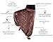 virblatt Drop Crotch Pants Patterned Harem Pants for Women and Men (S-L) - AllesImWunderland Brown