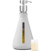 Dirty Labs | Erlenmeyer Glass Detergent Dispenser &amp; Pump | Holds 40 Loads | Machine washable 375 mL glass, for Dirty Labs liquid laundry detergent