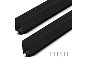 Pickmesh 2 Pcs 36 Inch Adjustable Storm Door Bottom Sweep for Door Seal 1 to 1-2/5 Inch Replacement Parts Under Draft Stopper