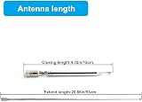 Ancable 75 Ohm Telescopic DAB Radio Aerial Antenna for HiFi AV Receiver view 5