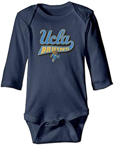 University Of California Los Angeles Bruins Kids Baby Long-sleeve Jumpsuit Navy