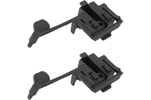 OTOTEC 2pcs M.2 SSD Solid State Drive Bracket 2280 2242 Parts 4XF1C39743 Compatible with Lenovo ST50 P340 P350 P360 SFF Black