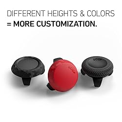 SCUF Control Thumbstick Grips - 4 Pack with 2 Bases