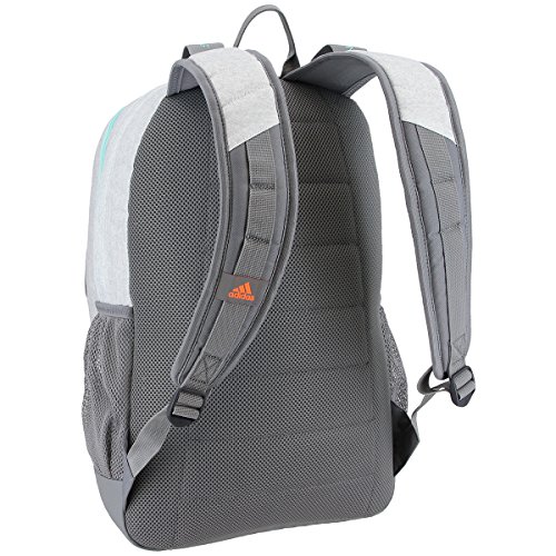 adidas Prime III Backpack, Jersey White/Grey/Flash Orange/Energy Aqua, One Size - Thumbnail 7
