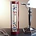 Lily's Home Galileo Thermometer, A Timeless Design That Measures Temperatures from 60ºF to 96ºF, 10 Multi-Colored Spheres in a Wood Framed, Cherry Finish (17 Inches Tall)