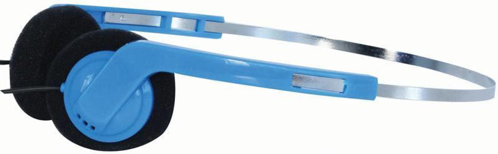 PRO SIGNAL PSG08466 Classic 80s-Style Stereo Headphones - Blue