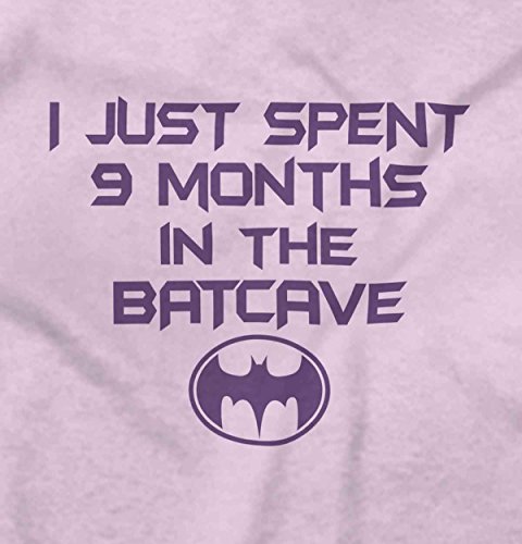 9 Months Batcave Funny Batman Cool Superhero Cute Baby Onesie Bodysuit
