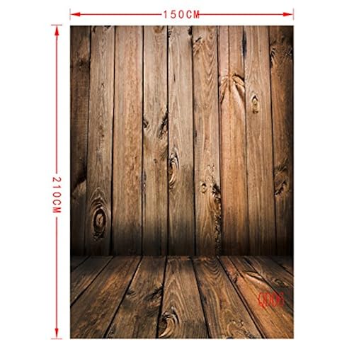 LB 5x7ft Poly Fabric Rustic Barn Wood Floor Photography Background Customized Vintage Wood Photo Backdrops Studio Props Background QD06 Electronics, Camera & Photo, Lighting & Studio, Photo Studio, Backgrounds