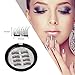 New Magnetic False Eyelashes-Ultra Thin 3D Fiber Reusable Best Fake Lashes Extension for Natural Look,Perfect for Deep Set Eyes & Round Eyes 2 Pairs